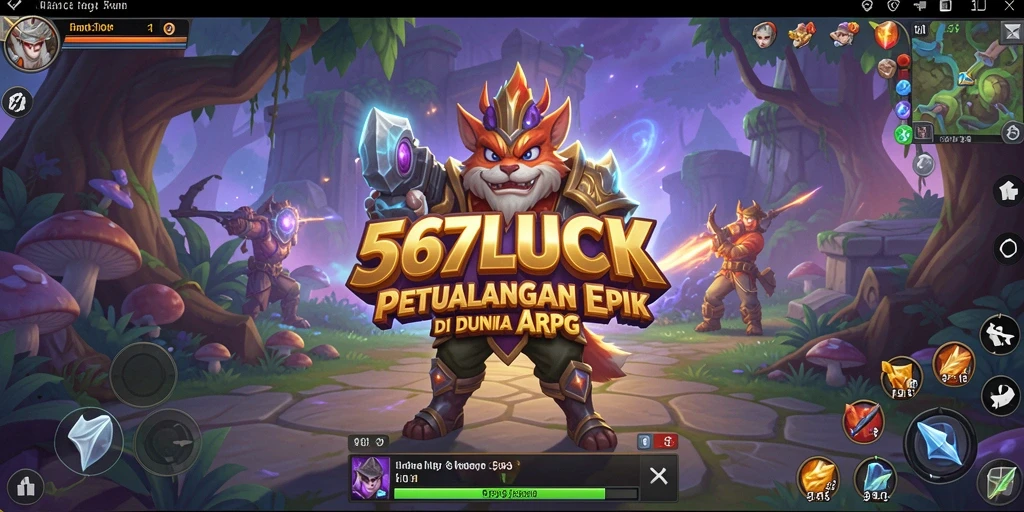Tangkapan layar dari gameplay menegangkan di 567LUCK.