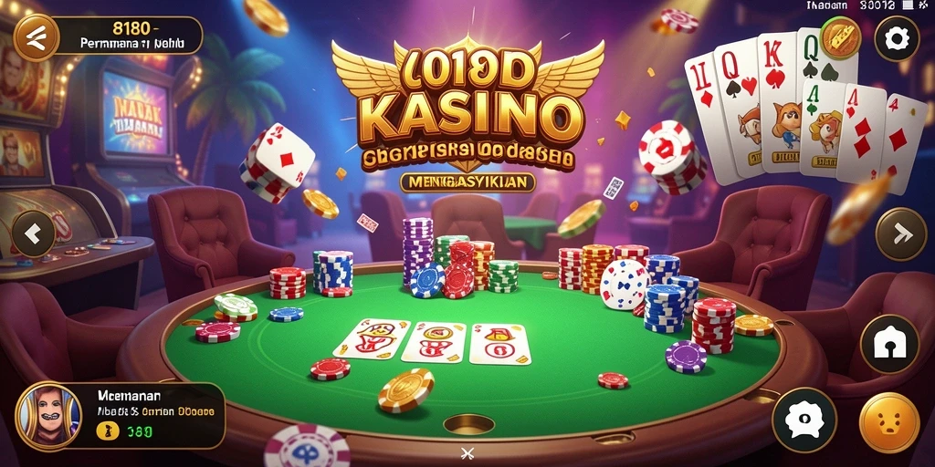 Screenshot 8180 menunjukkan gameplay kasino yang seru dan menarik.