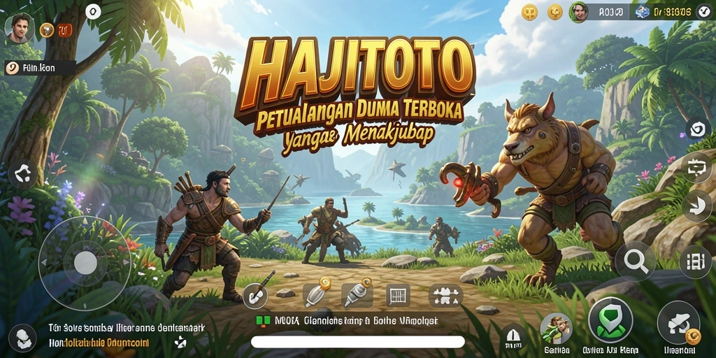 Gameplay seru di dunia terbuka HAJITOTO dengan berbagai petualangan.