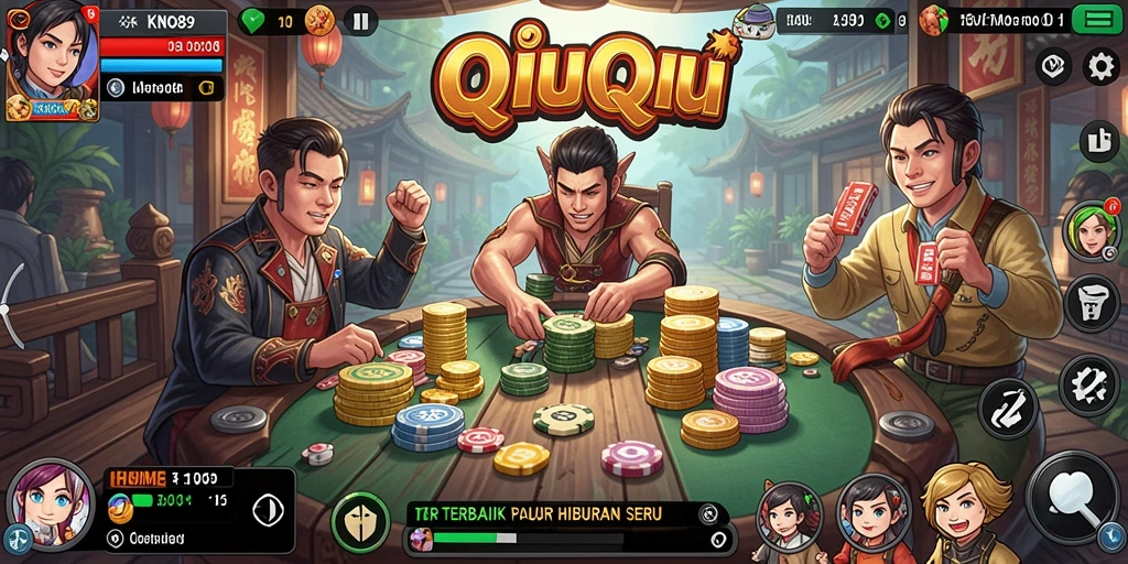 Gameplay seru QiuQiu di KNO89 dengan grafis menawan.