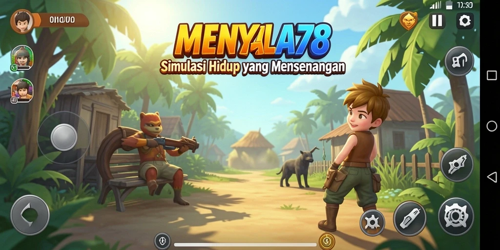Tangkapan layar MENYALA78 menampilkan gameplay seru dalam dunia simulasi.