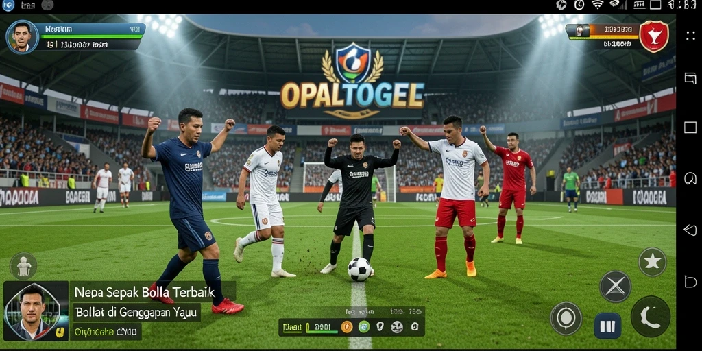 Tampilan menakjubkan dari gameplay <strong>OPALTOGEL</strong> yang penuh aksi sepak bola.