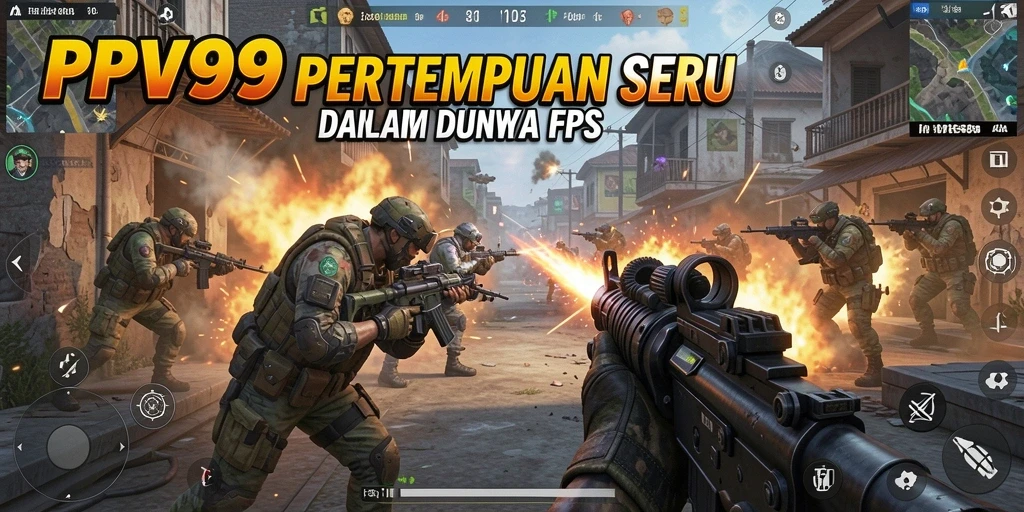 Tampilan gameplay PPV99 yang menegangkan saat pertempuran.