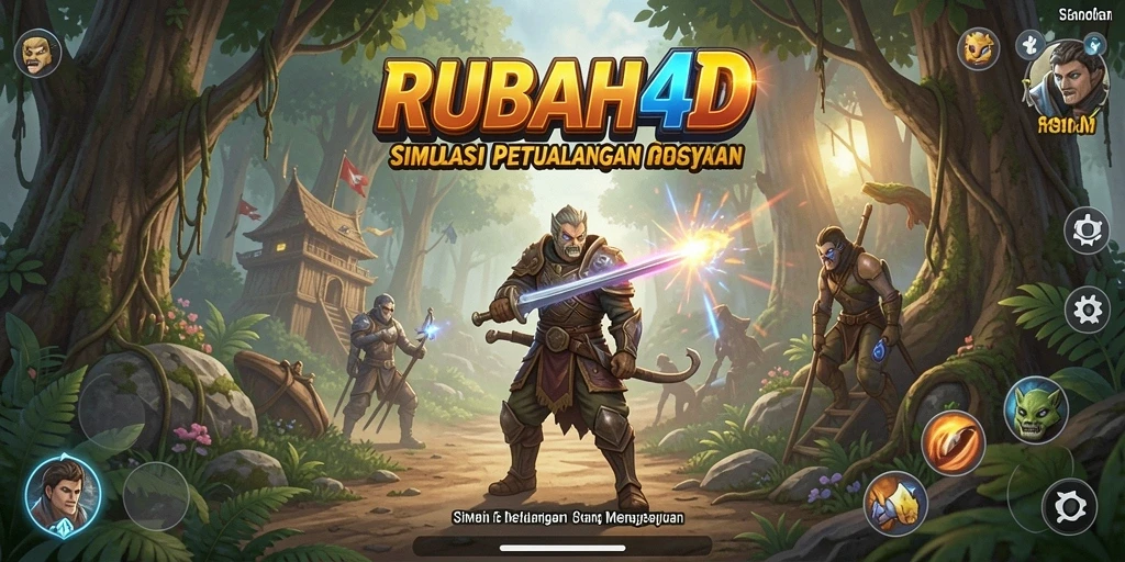 Tampilan screenshot RUBAH4D yang memukau dengan gameplay seru.